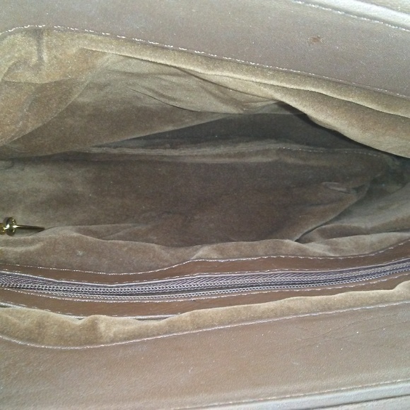 Original Vintage Leather Purse Retro Style Bag - Picture 6 of 8